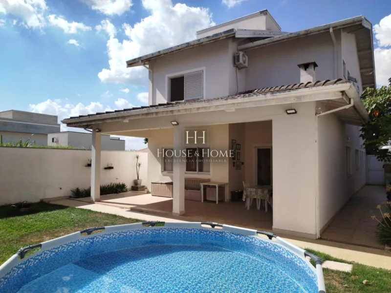 Casa Sobrado à venda com 3 quartos, 1 suite 265m²- Cond. Terra Magna- Indaiatuba/SP