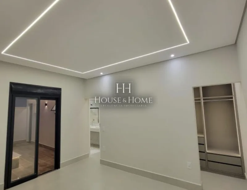 Casa Nova à venda com 3 suites - 199m - Cond. Piemonte em Indaiatuba/SP