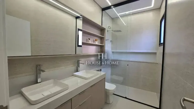 Casa á venda - 3 quartos, sendo 3 suítes - Residencial Milano - Indaiatuba-SP