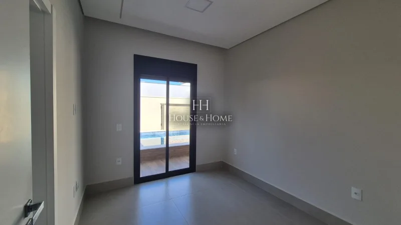 Casa Nova à venda com 3 suites - 199m - Cond. Piemonte em Indaiatuba/SP