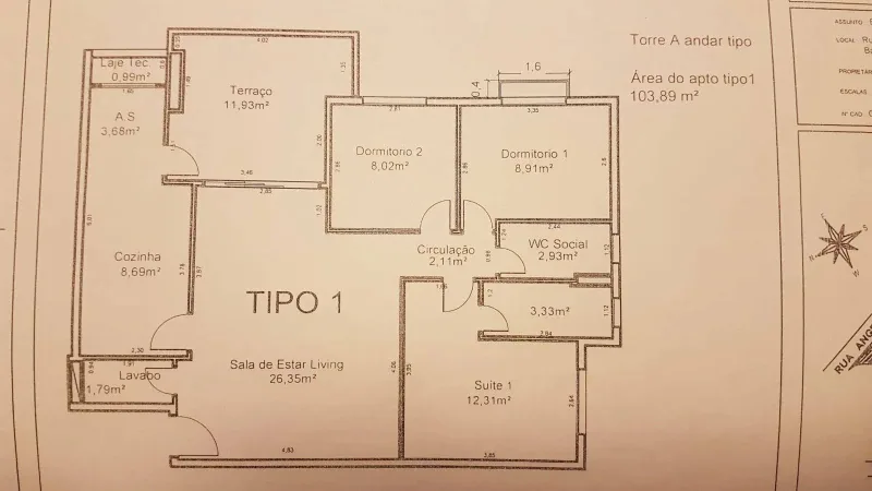 Apartamento com 3 dormitórios à venda, 104 m² por R$ 1.250.000,00 - Vila Almeida - Indaiat