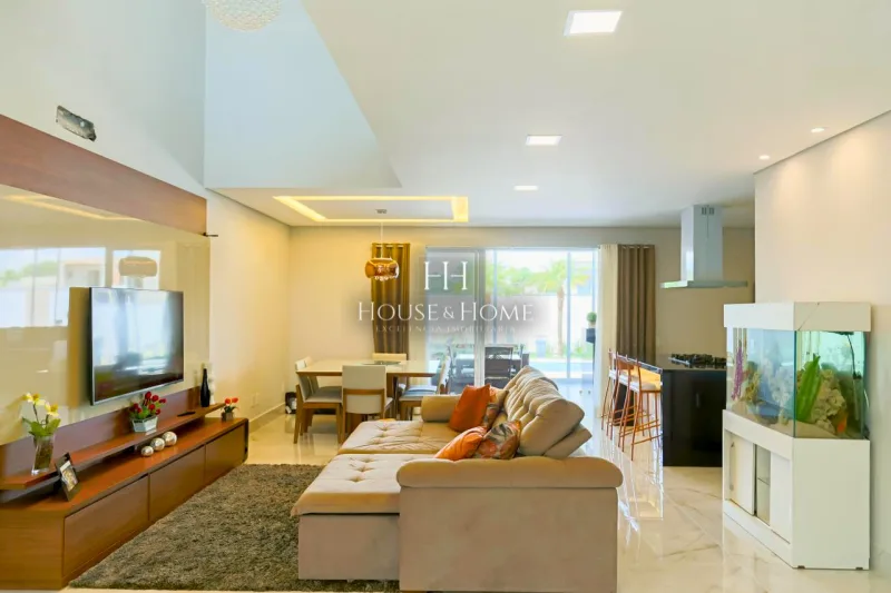 Casa Sobrado à venda 211m² com 3 suites - Cond. Piemonte em Indaiatuba/SP