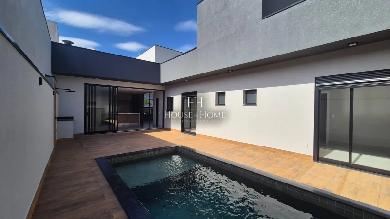 Casa Térrea Nova  com 3 suites 200m² Cond. Evidencias em Indaiatuba/SP