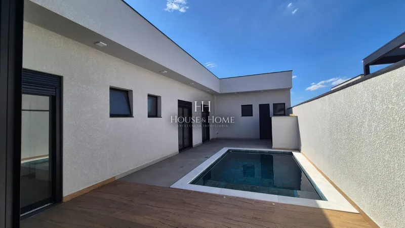 Casa Nova à venda 220m² - 3 suites - Cond. Piemonte em Indaiatuba/SP
