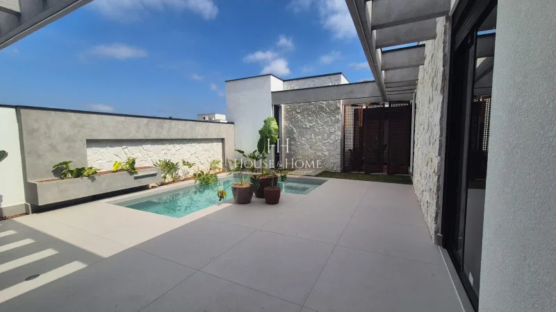 Casa Térre Nova com 4 suites - cond Duas Marias em Indaiatuba/SP