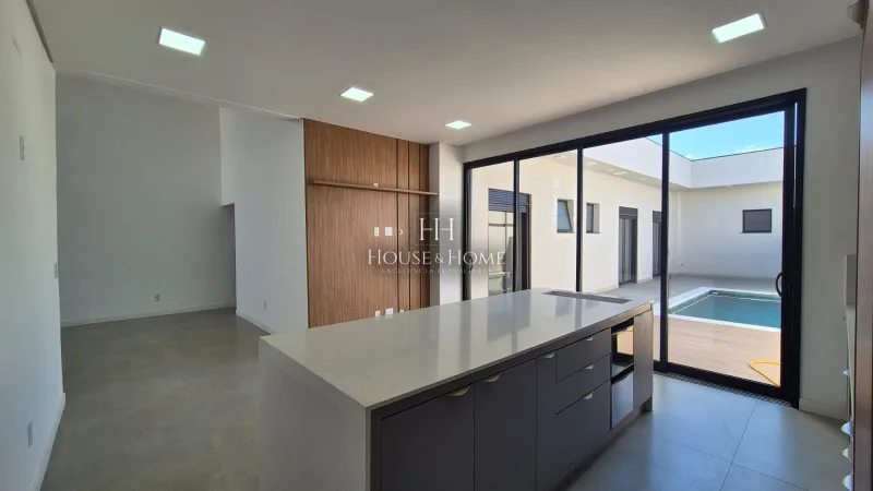 Casa Nova à venda 220m² - 3 suites - Cond. Piemonte em Indaiatuba/SP