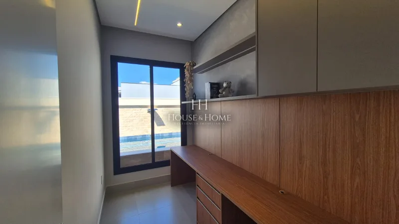 Casa Nova à venda com 3 suites - 199m - Cond. Piemonte em Indaiatuba/SP