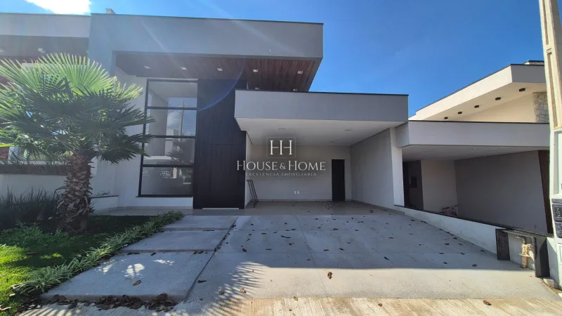 Casa Nova à venda 220m² - 3 suites - Cond. Piemonte em Indaiatuba/SP