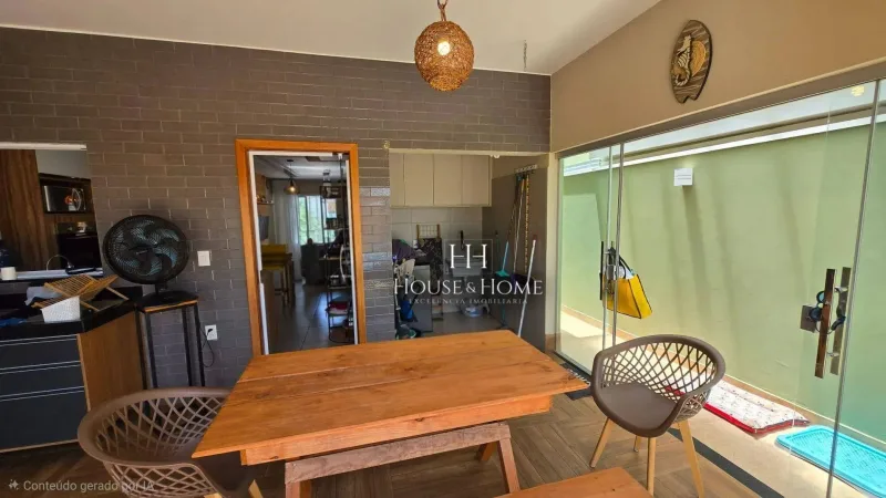 Casa á Venda Villa Rica 3 quartos sendo 1 com suíte, Piscina
