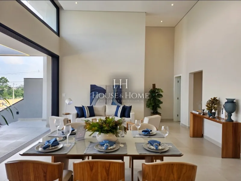 Casa à venda 244m² - 3 suites/ 4. reversivel, piscina cond. Gran Reserve em Indaiatuba/SP