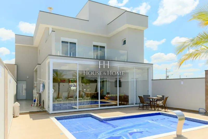 Casa Sobrado à venda 211m² com 3 suites - Cond. Piemonte em Indaiatuba/SP