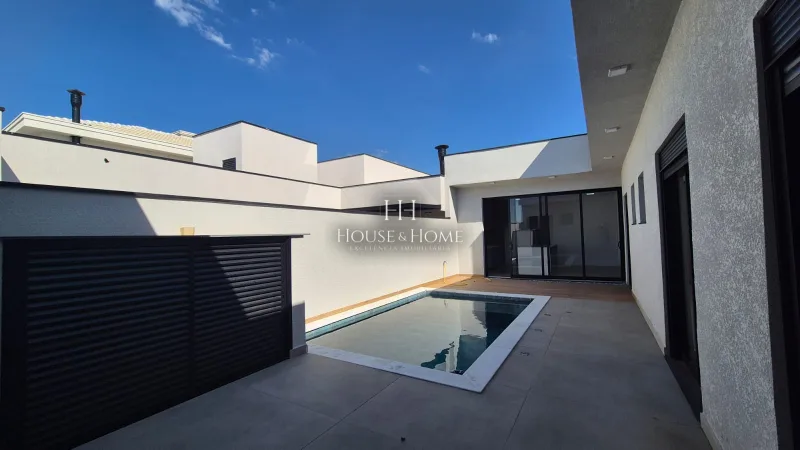 Casa Nova à venda 220m² - 3 suites - Cond. Piemonte em Indaiatuba/SP