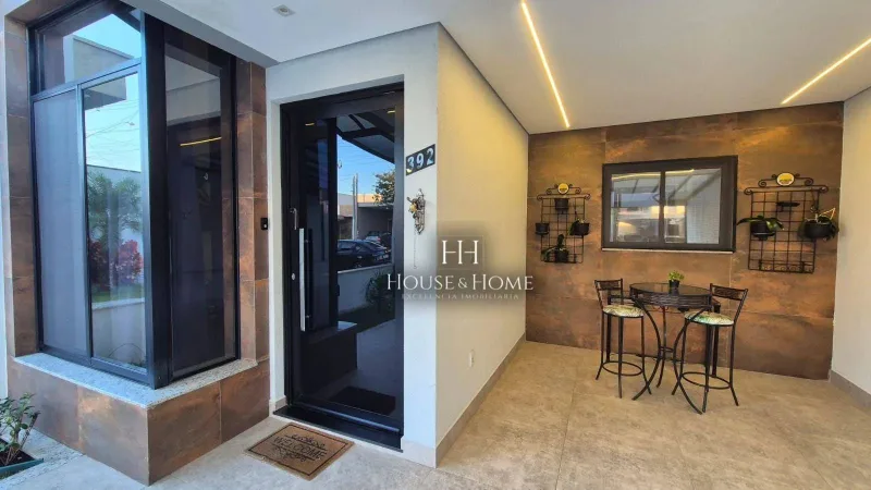 Casa 3 quartos / suite com Closet - terreno 172m² Condominio Montreal - Indaiatuba SPMontr
