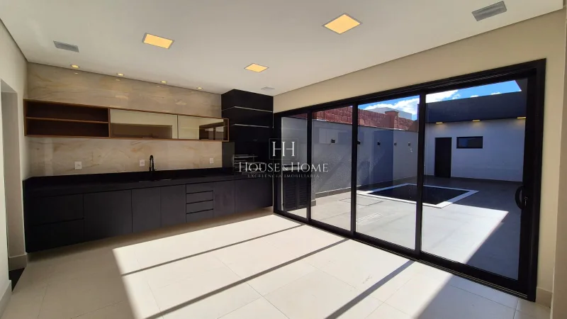 Casa Nova venda com 3 suites 230m² - Cond Gran Reserve em Indaiatuba/SP