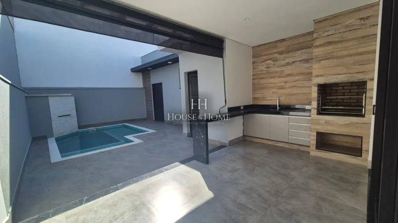 Casa para locação com 3 suites e piscina - Cond. Maria José em Indaiatuba/SP