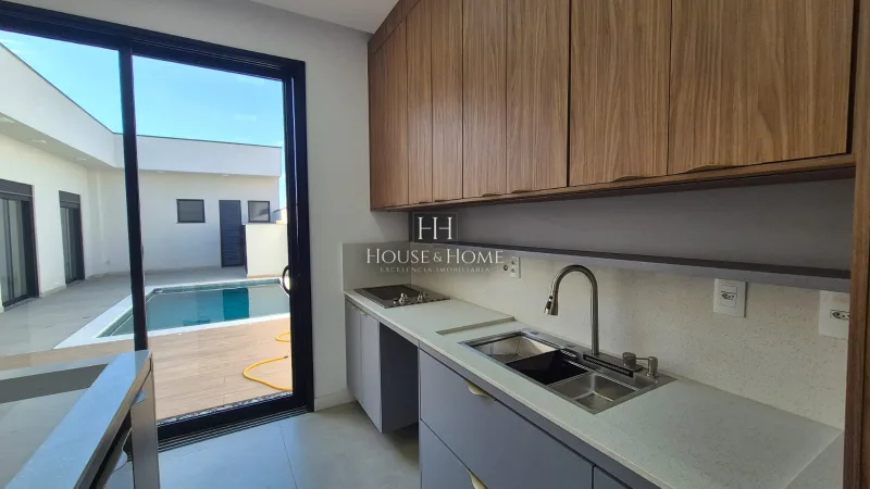 Casa Nova à venda 220m² - 3 suites - Cond. Piemonte em Indaiatuba/SP