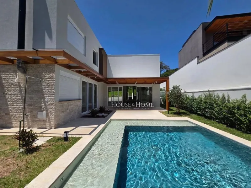 Casa com 4 dormitórios à venda, 420 m² por R$ 5.900.000,00 - Condomínio Villa Dos Pinheiro