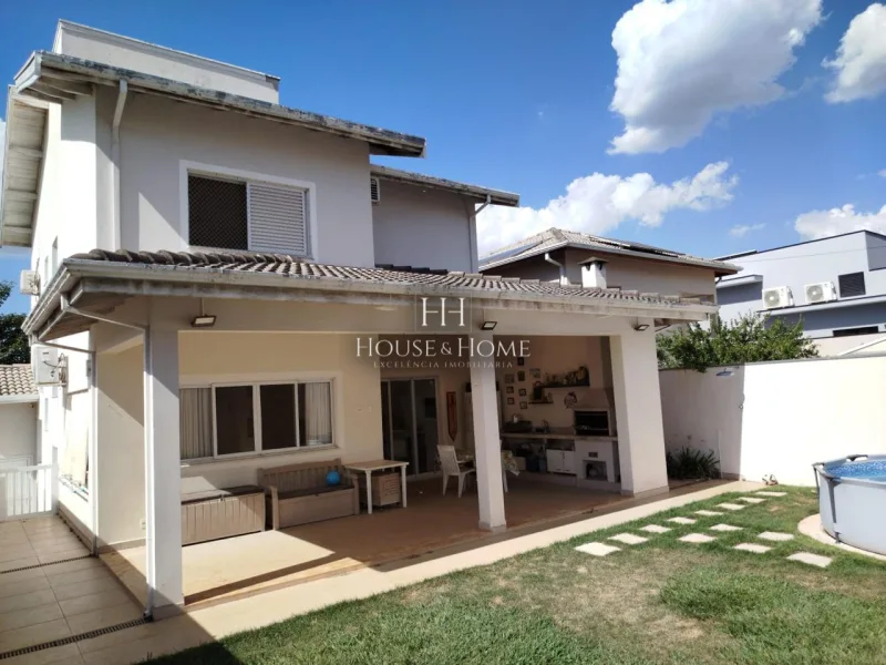 Casa Sobrado à venda com 3 quartos, 1 suite 265m²- Cond. Terra Magna- Indaiatuba/SP
