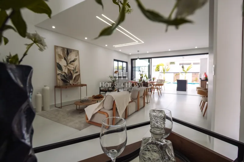 Casa Sobrado 3 suites - 328m² cond. Helvetia Park à venda em Indaiatuba/SP