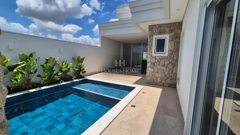 Casa à venda - 3 suites - Piscina - Cond. Dona Maria Candida em Indaiatuba/SP