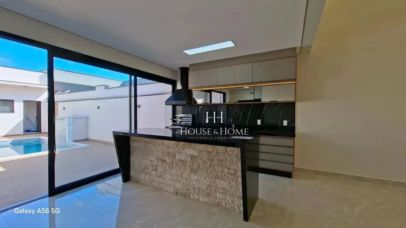 Casa Nova com 3 suítes, no bairro Condomínio Evidências, em Indaiatuba/SP.