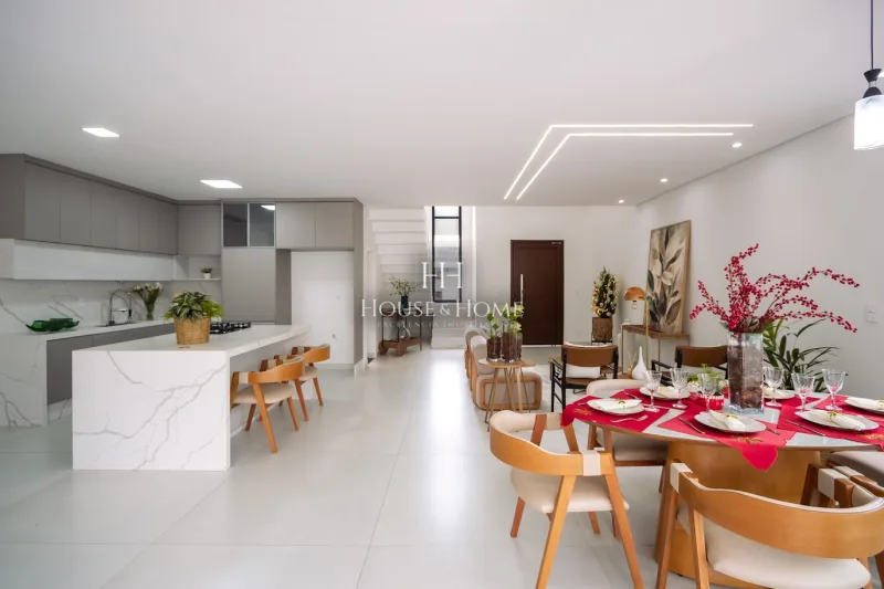 Casa Sobrado 3 suites - 328m² cond. Helvetia Park à venda em Indaiatuba/SP