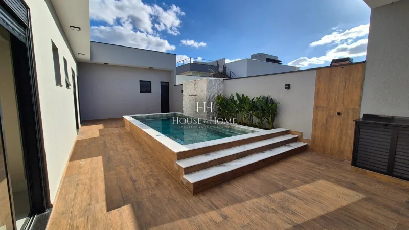 Casa Nova à venda- 3 suites - 200m - Cond. Evidencias em Indaiatuba/SP
