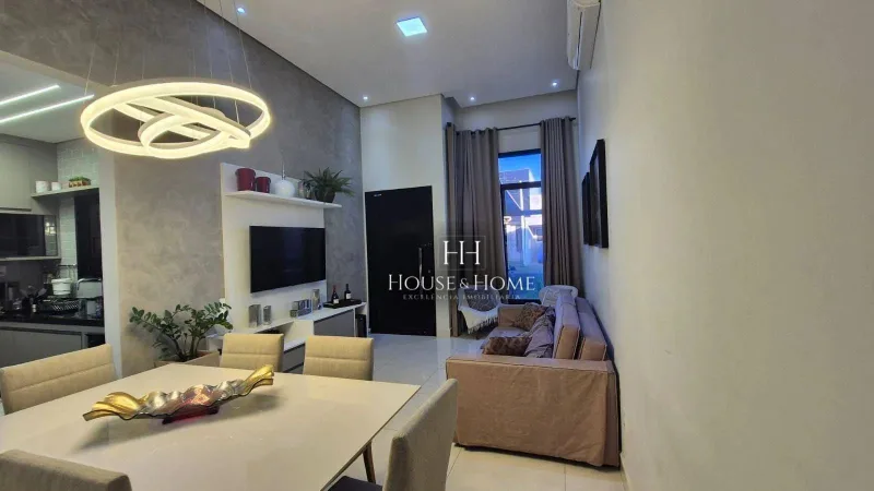 Casa 3 quartos / suite com Closet - terreno 172m² Condominio Montreal - Indaiatuba SPMontr