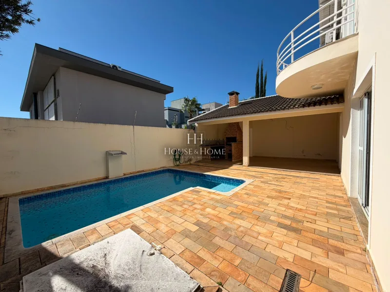 CASA PARA LOCAÇÃO COM 4 SUÍTES NA VILLA ROMANA - INDAIATUBA/SP.