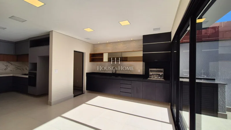Casa Nova venda com 3 suites 230m² - Cond Gran Reserve em Indaiatuba/SP