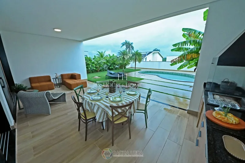 Casa sobrado à venda 4 suites + Escritório Cond. Helvetia Park em Indaiatuba/SP