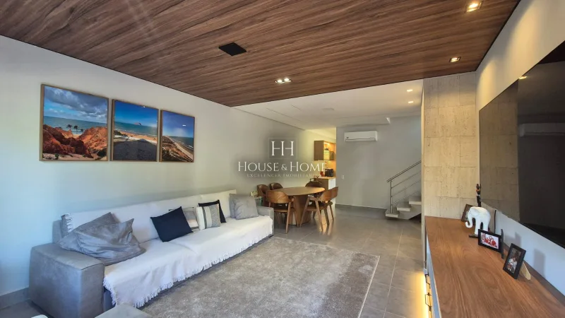 Casa Sobrado à venda com 3 suites, Spa - Cond. Montreal em Indaiatuba/SP