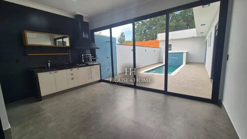 Casa Condominio Residencial Viena 3 suites 189m² de construção - Indaiatuba SP