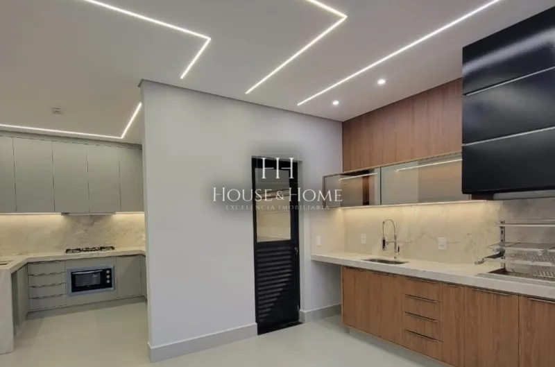Casa Nova à venda com 3 suites - 199m - Cond. Piemonte em Indaiatuba/SP