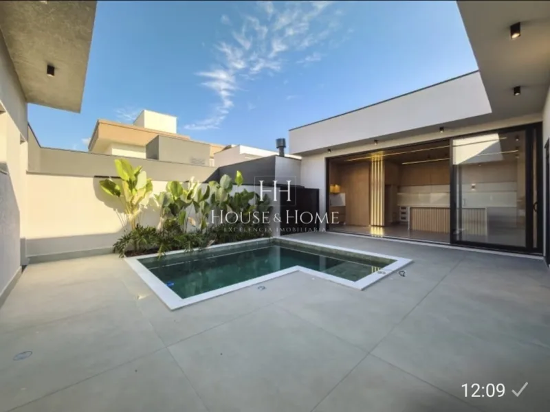 Casa Nova à venda - 3 suites - Cond. London em Indaiatuba/SP