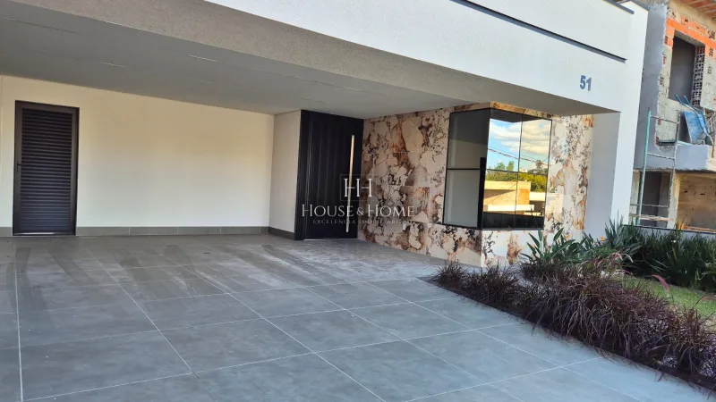 Casa Nova venda com 3 suites 230m² - Cond Gran Reserve em Indaiatuba/SP