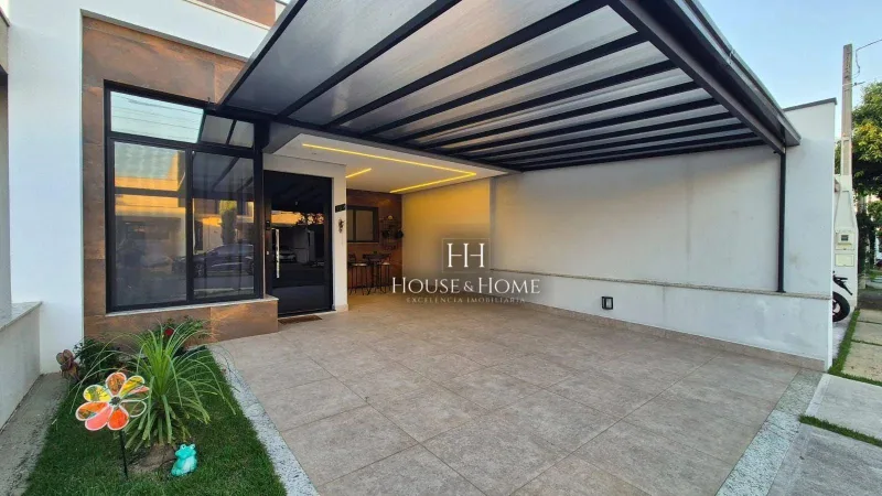 Casa 3 quartos / suite com Closet - terreno 172m² Condominio Montreal - Indaiatuba SPMontr