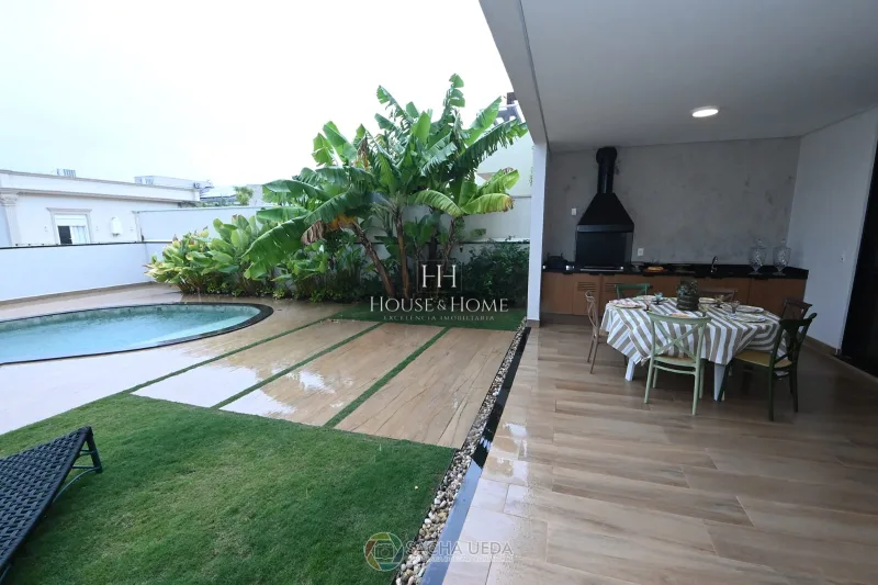 Casa sobrado à venda 4 suites + Escritório Cond. Helvetia Park em Indaiatuba/SP
