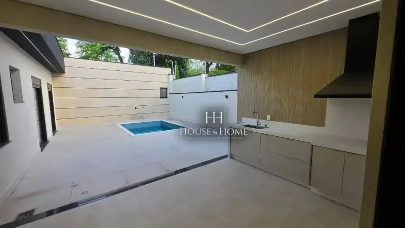 Casa á venda - 3 quartos, sendo 3 suítes - Residencial Milano - Indaiatuba-SP
