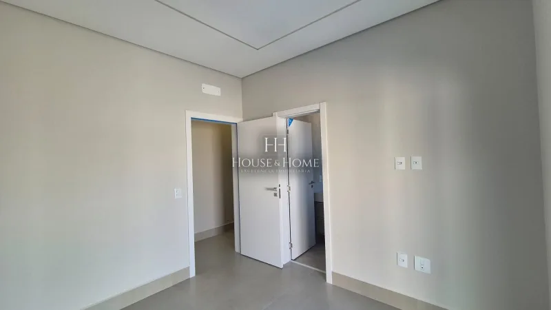 Casa Nova à venda com 3 suites - 199m - Cond. Piemonte em Indaiatuba/SP