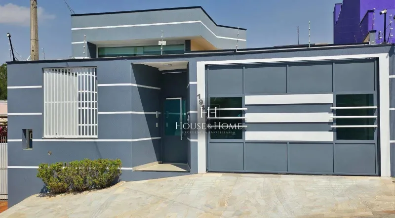 Casa Térrea, com Piscina á Venda 3 Suítes, no bairro Jd. Europa II, em Indaiatuba/SP.