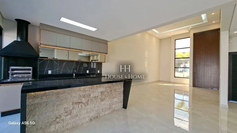 Casa Nova com 3 suítes, no bairro Condomínio Evidências, em Indaiatuba/SP.