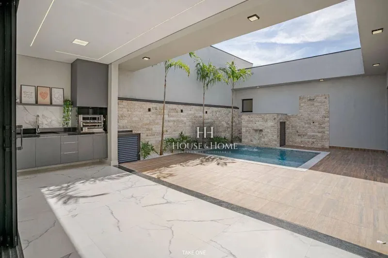Casa com 3 dormitórios à venda, 191 m² London Park - Indaiatuba/SP