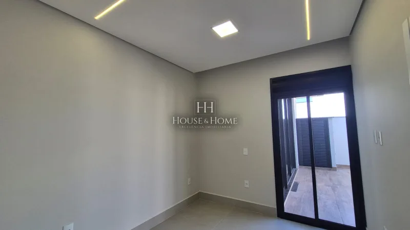 Casa Nova à venda com 3 suites - 199m - Cond. Piemonte em Indaiatuba/SP