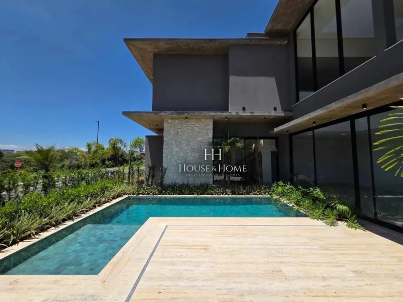Casa com 4 dormitórios à venda, 455 m² por R$ 6.980.000,00 - Condomínio Villa Dos Pinheiro