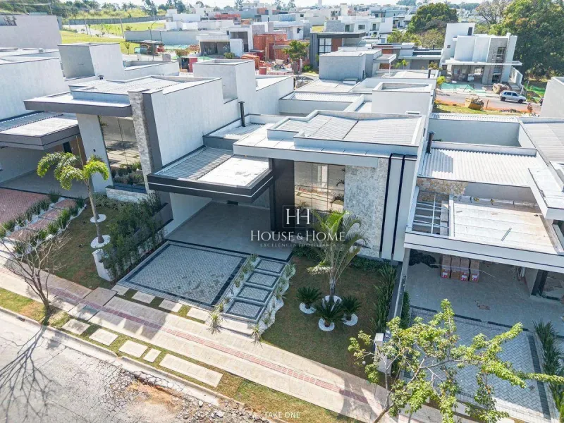 Casa com 3 dormitórios à venda, 194 m² por R$ 1.890.000,00 - Condomínio London Park - Inda