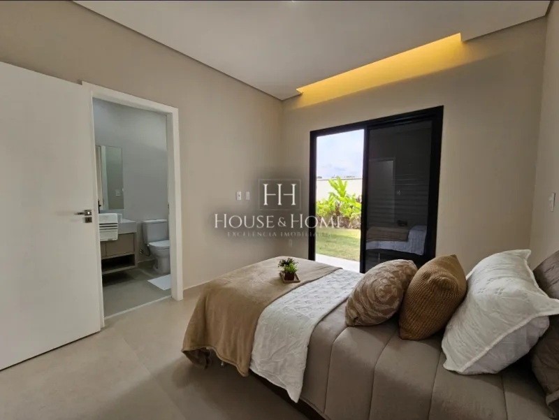 Casa à venda 244m² - 3 suites/ 4. reversivel, piscina cond. Gran Reserve em Indaiatuba/SP