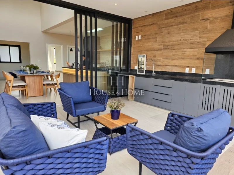 Casa à venda 244m² - 3 suites/ 4. reversivel, piscina cond. Gran Reserve em Indaiatuba/SP