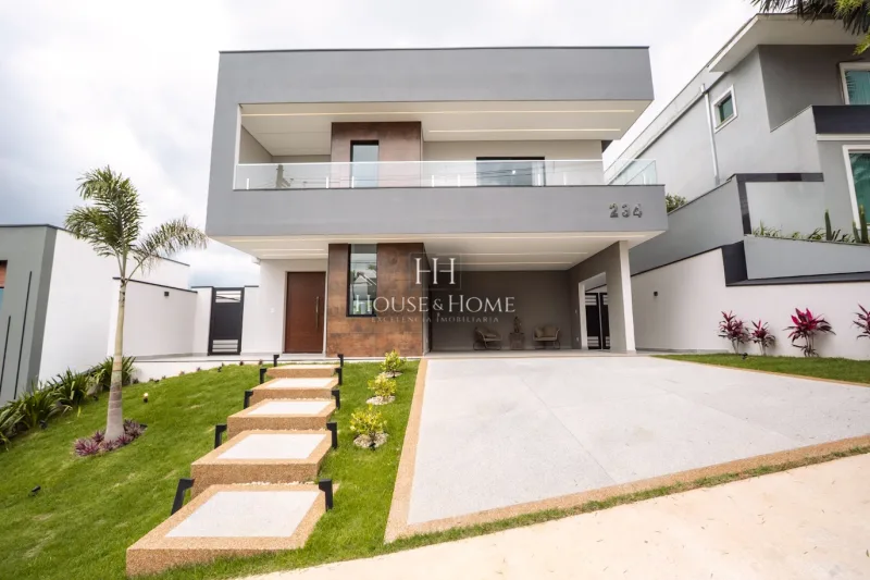 Casa Sobrado 3 suites - 328m² cond. Helvetia Park à venda em Indaiatuba/SP