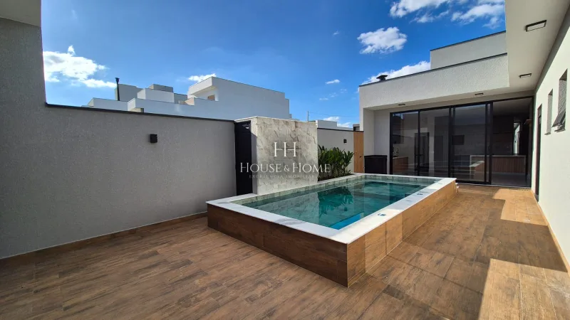 Casa Nova à venda- 3 suites - 200m - Cond. Evidencias em Indaiatuba/SP